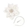 Fashion Exaggerated Flowers Fascinator Rose Flowers Bridal Makeup Prom Headwear Hair Band