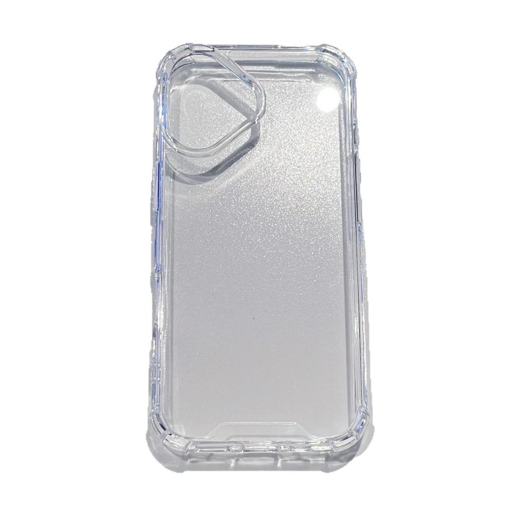 iPhone 17 Pro Max Transparent Acrylic DIY Anti-Fall Full Coverage Phone Case for iPhone 14/13