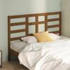 vidaXL Bed Headboard Honey Brown 146x4x104 Cm Solid Pine Wood