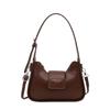 Street Style Pu Leather Small Square Shoulder Bag With Zipper Closure For Daily Wear