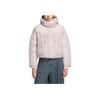 Adidas Originals FW25 FK Denim Crop Warm Sports Zip Long Sleeve Down Jacket Women Jackets KC2635