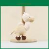 Desert Camel Plush Toy With Bell Pp Cotton Filling Short Plush For Home Decor