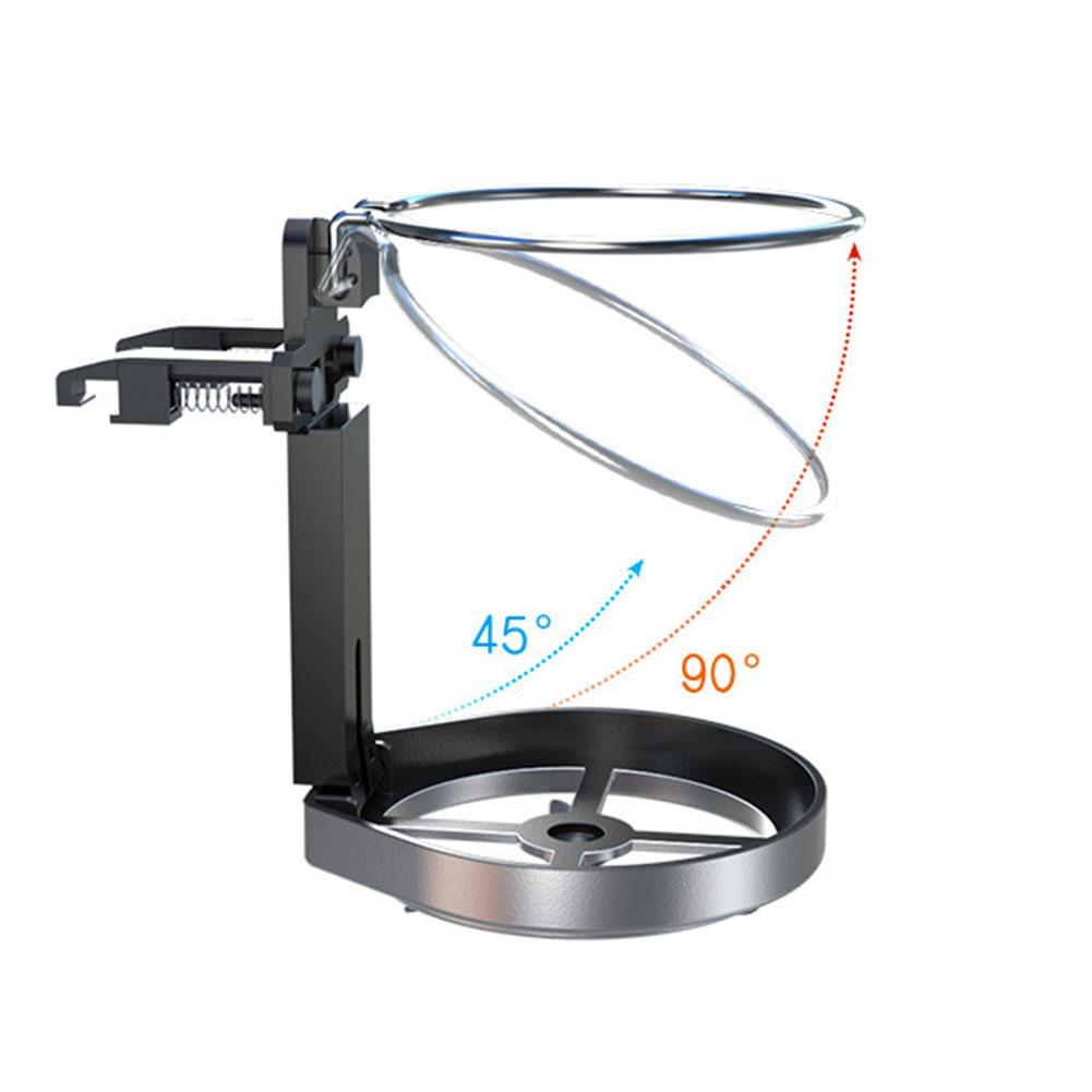 Car Air Ountlet Foldable Cup Holder Auto Interior Water Drink Bottle Mount Bracket Portable Air Vent Cup Holder Car Accessories