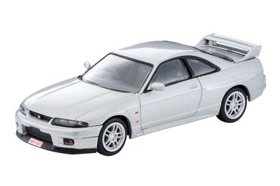 Tomica Limited Vintage Neo 164 LV-N308b Nissan Skyline GT-R Nurburgring Time Attack Car Silver Finished Product