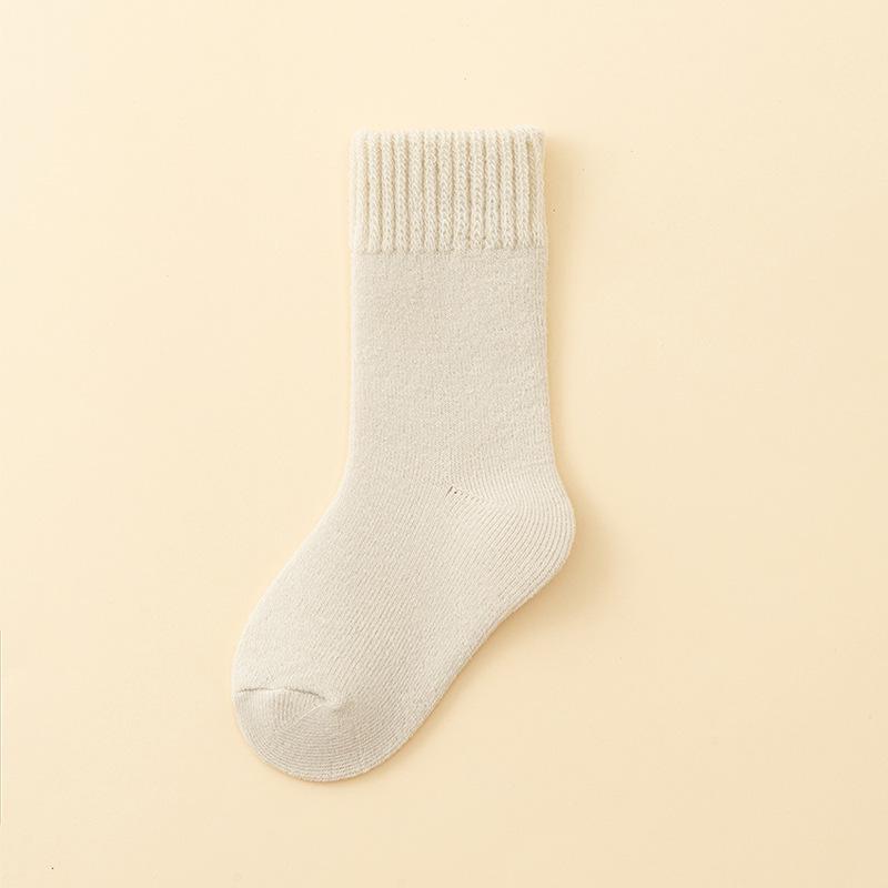 

Детские плюшевые флисовые зимние носки - Теплые, толстые, до середины икры, носки для сна для мальчиков и девочек Small (3-5 years)