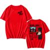 Męskie koszulki Bando Boyz Free Tour 2025 T-shirt Kidd Keo Koszulka z nadrukiem graficznym Letni T-shirt z krótkim rękawem Bawełniany T-shirt Streetwear