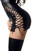 Wetlook Dress Lillie - Black S