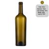 In-Stock Burgundy Green Glass Wine Bottle - Ideal for Red Wine, Liquor, Home Brewing, and Fruit Wine Storage