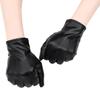 Short Fingerless Full Fingers Black Patent Leather Gloves Halloween Dress Up Punk Cos Hip-Hop Dance Leather Lolita Gloves