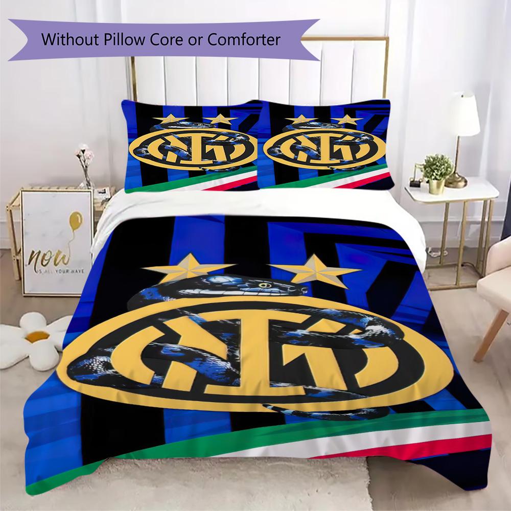 Famous F.C. Internazionale Milano football player Lautaro Martínez Home Decoration Soft Bedding Down Pillowcase Duvet Cover (without core) L10