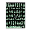 Thin Self-Adhesive Nail Stickers Glow In UV Colorf Cy-028