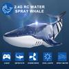 Remote control whale Spray Water Toy Remote Controlled Boat ship Submarine Robots Fish Electric Outdoor rc Toys For boy Children