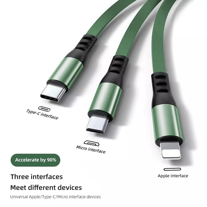 XMVPW1 For BMW Hot 2025 Car 3 In 1 Fast Scalable Charger USB Type-C Ports Data Cable For BMW X1 X2 X3 X5 X4 X6 X7 E46 E90 G30 G20 G32 G