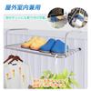 Frame Clothes Dryer Stainless with 10 Adjustable Towel Shoe Extra Life_mart Balcony/Window [66.5cm Wide, Foldable, Steel] Hooks, Hanger,