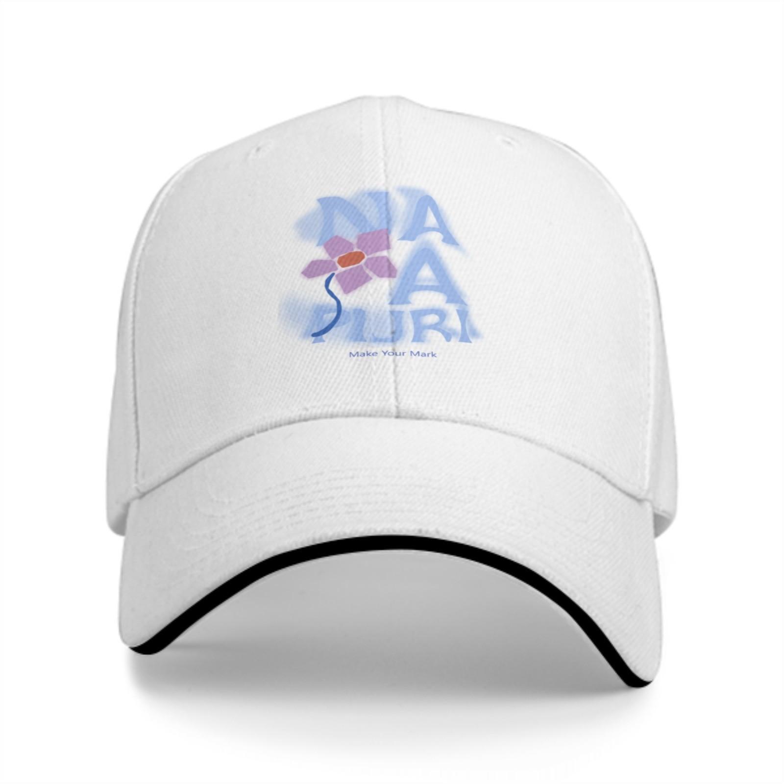 N A Piuri Flower Graphic Baseball Cap Polyester Casual Adjustable Unisex Adult Hat One Size