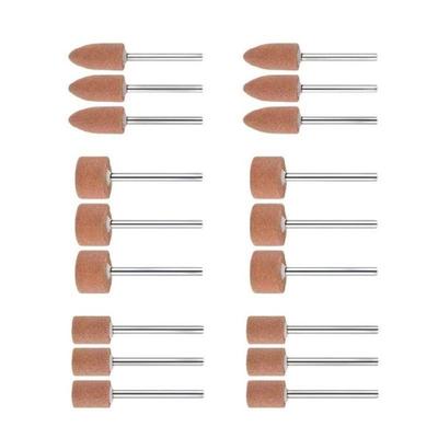 Grinding Tool Set For Crafting And Stone Polishing Different Shaped Abrasive Head For Efficient Material Removal And Smoothing