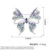 Women's Light Luxury Design Elegant Hollow Butterfly Brooch Fashionable And Versatile Niche Design Sense Brooch