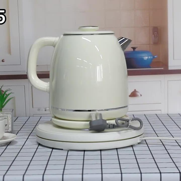 

2025 New 304 Stainless Steel Electric Kettle for Dorm & Home 12 Units per Box