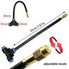 24TE Outdoor Misting Cooling System Bending Water Air Misting Nozzle Sprays Garden Flower