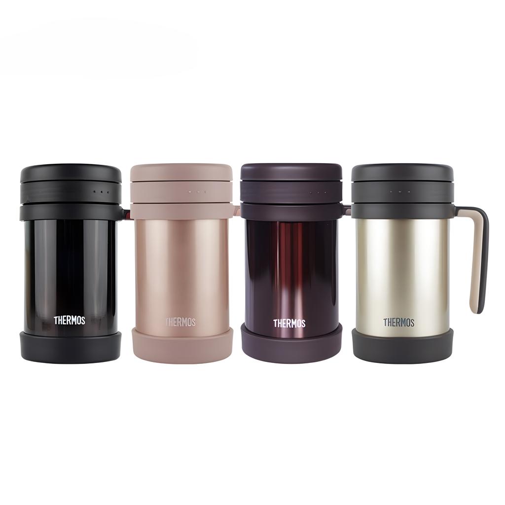 Kitchen High Vacuum Stainless Steel Business Insulated Cup with Tea Strainer Office Tea Brewing Cup TCMF-501 500ML