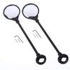 1/2Pcs  Rearview Handlebar Mirrors Rotatable For Mountain Road Bike Motorcycle Bendable Hose Adjustable Rearview Mirror