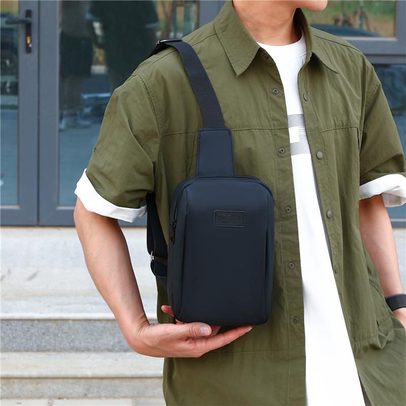 Men Chest Bag Fashion Shoulder Chest Rig Man Sports Crossbody Bags for Male Mini Body Phone Bag Handbag Travel