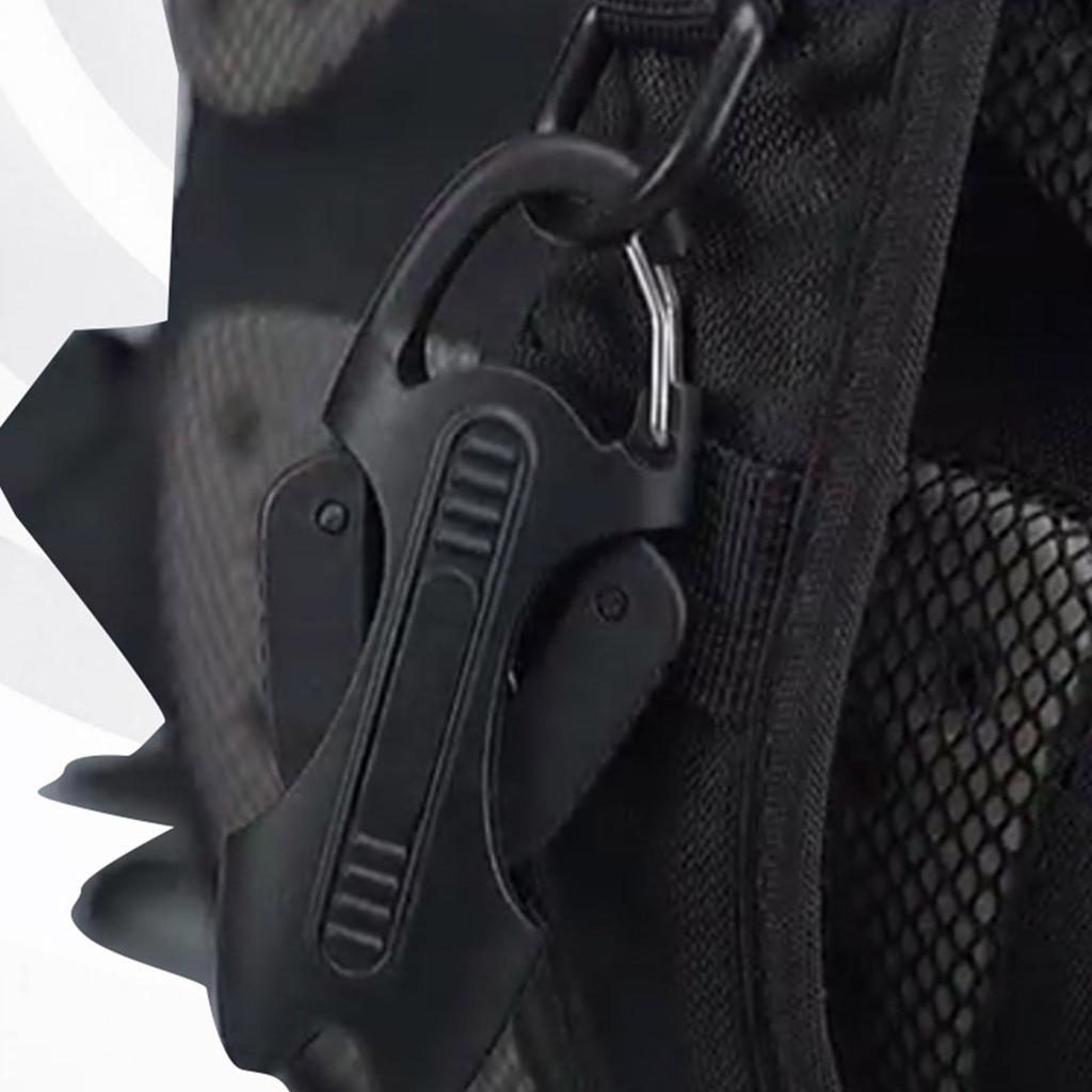 Line Cutter Rustproof Stainless Fishing Line Scissors Retractable Braided Fishing Line Trimmer with Buckles