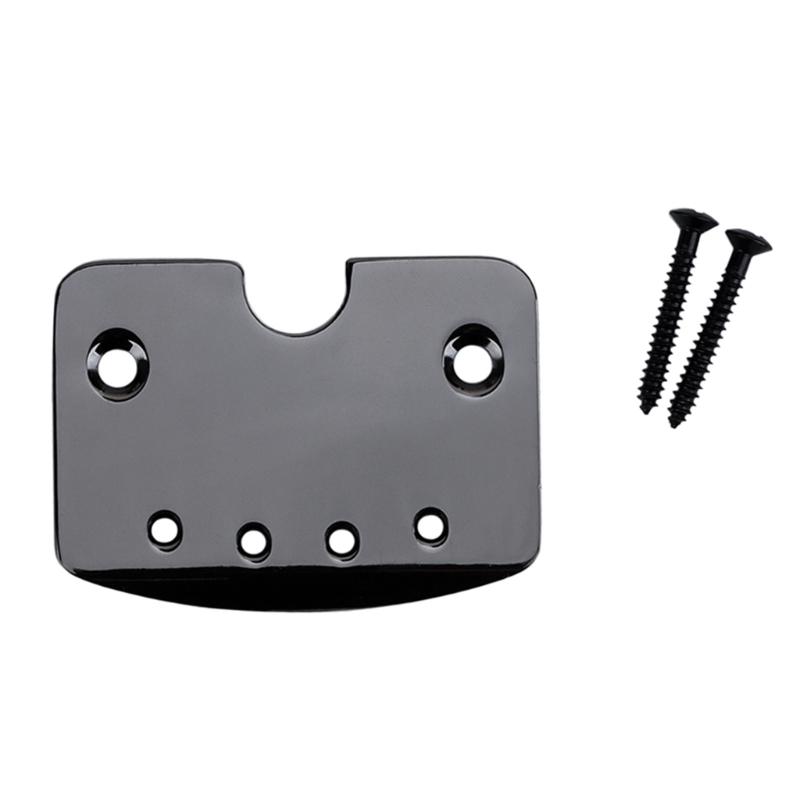 4 String Box Guitar Tailpiece Replacement Instrument Accessory Guitar Tailpiece Metal Box Guitar Tailpiece