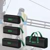 Portable Lightweight Electrician Storage Bag Tool Organizers Green Oxford Cloth for Handymen Efficient Tool Management