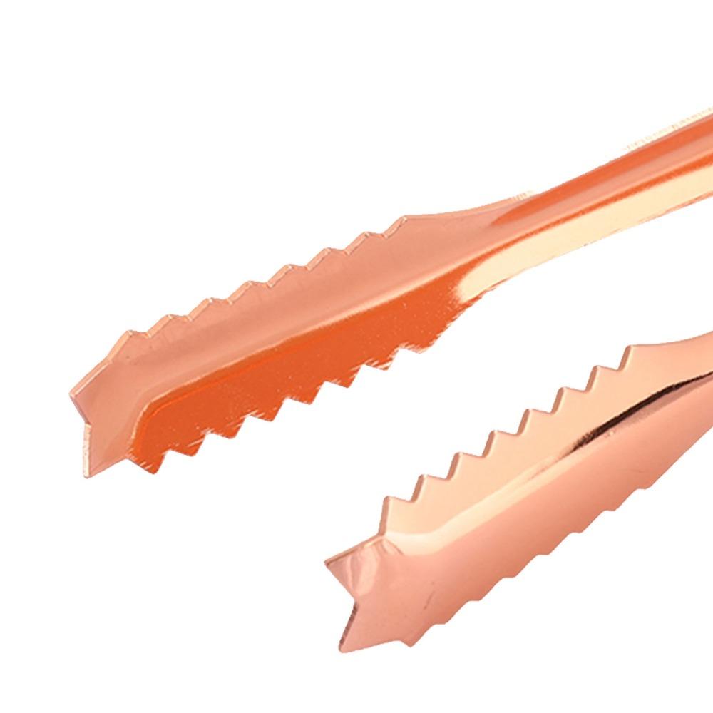 Serrated Tip Stainless Steel Food Clip 304 Stainless Steel Ice Clip Food Tongs Restaurant