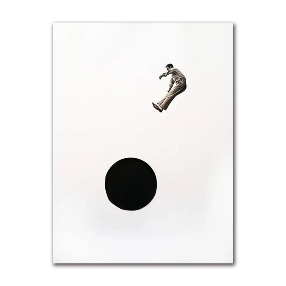 Wall Art Canvas Painting, Posters & Impressions Humorous Posture, Color Pictures, Modern Living Room, Home Decor