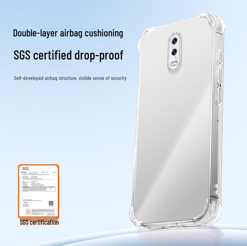 OPPO R17/R17 Pro Transparent TPU Airbag Anti-Fall Phone Case