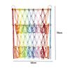 Stuffed Toy Net Boho Easy to Install Cotton Rope Stuffed Animal Hammock Wall Hanging Storage for Kids Bedroom Play Room Nursery