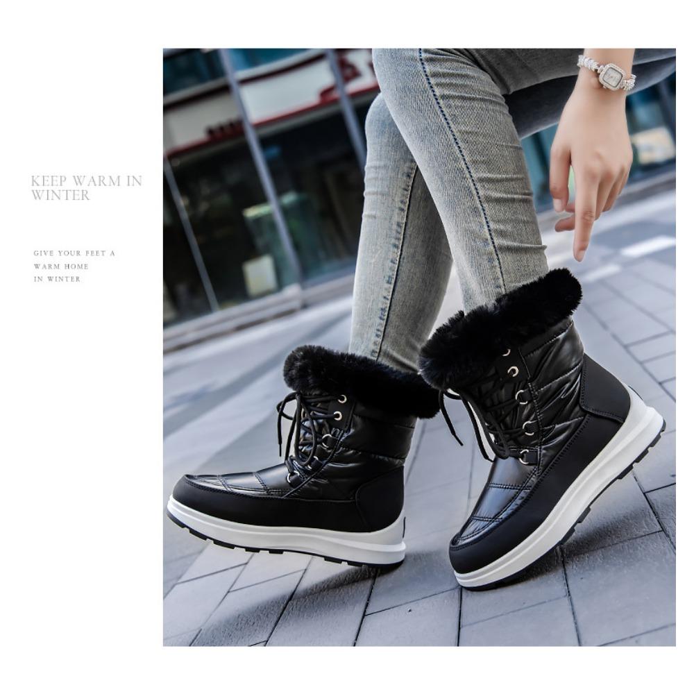 Botas Martin de Peluche para Mujer de Otoño e Invierno