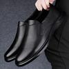 Fashion Luxury Brand Genuine Leather Men Loafers Fashion Male Slip On Casual Footwear Leisure Walk Business Shoes Outdoor Driving Shoes