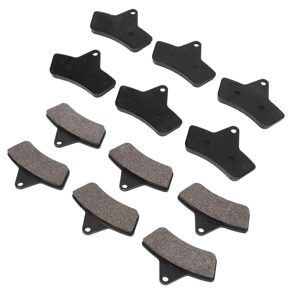 6 st Bromsbelägg Lågt Ljud Åldringsbeständiga Konsekvent Bromsning Ersättning För Arctic Cat 250 300 400