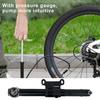 Bicycle Pump Portable High Pressure Bike Pump with Gauge for Universal Handheld Tire Inflation Lightweight Cycling Accesseries