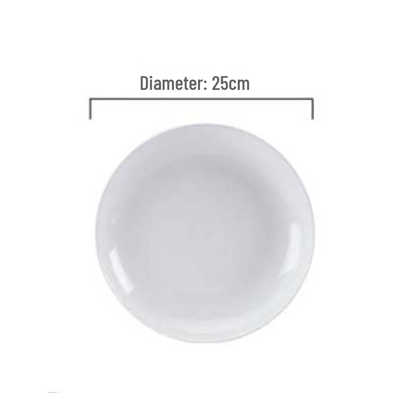 Youzheng Youpin 10-inch Round Ceramic Dinner Plate