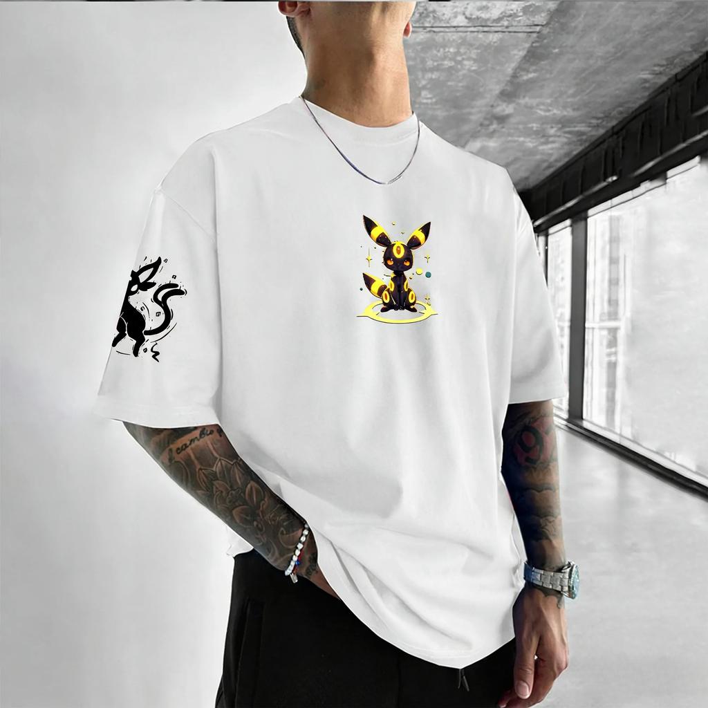 Game Co Branded Printed Cotton T-shirt 2026 Men's and Women's Summer New Hip-hop Trend Casual Loose Y2K Parent-child Top