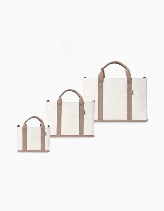 Aeyiostudio Eight Bag_S,M,L_Beige