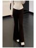 American Slimming Flared Trousers for Women - Elegant Drape Casual Pants for Spring 2026