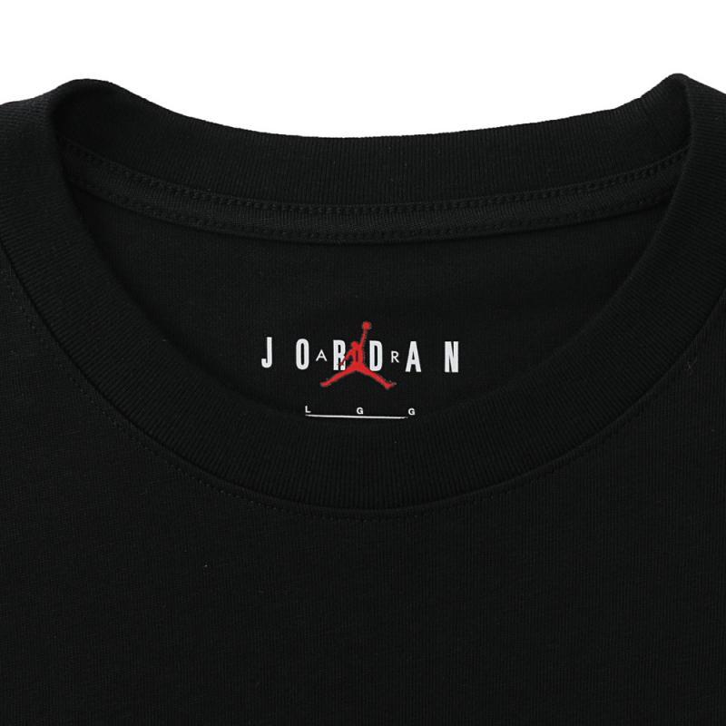 Jordan Essentials Flight Breathable Crew Neck Short Sleeve T-Shirt Men Tops Black HJ2367010