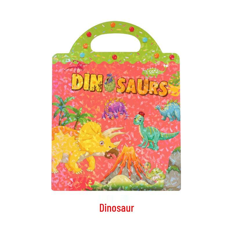 Kindergarten Educational Scene Stickers: DIY Focus Training Quiet Book