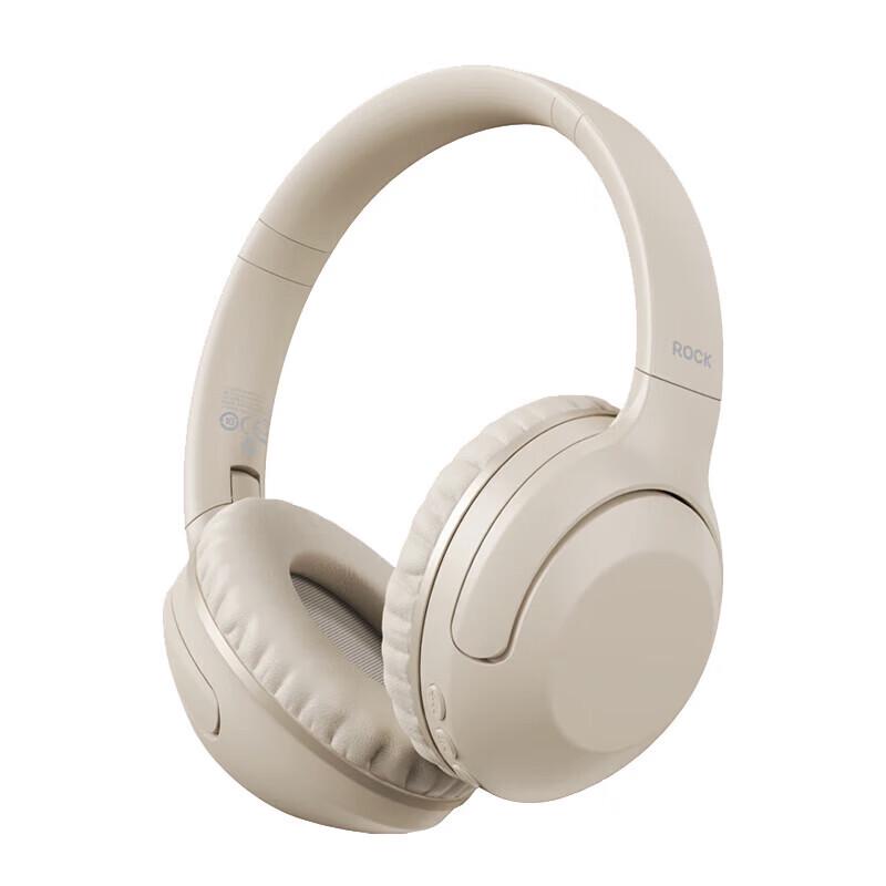 ROCK Over-Ear Bluetooth 5.2 Active Noise Cancelling Headphones