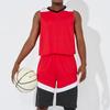 2pcs Set Men Basketball Football Jerseys Fitness Running Sport Clothes Jogging Marathon Athletic Training Plus Size Sportswear