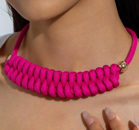 Шнурок змеиная цепь ключица цепь женский кулон ювелирные изделия One Size