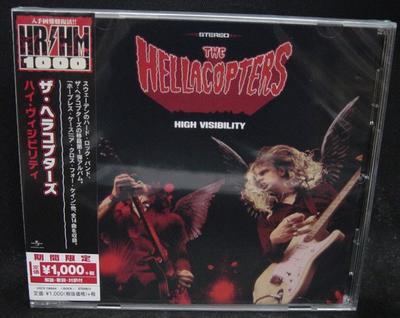 CD HELLACOPTERS - High Visibility UICY78664 Universal Music 2018 Japan ObiRock Used