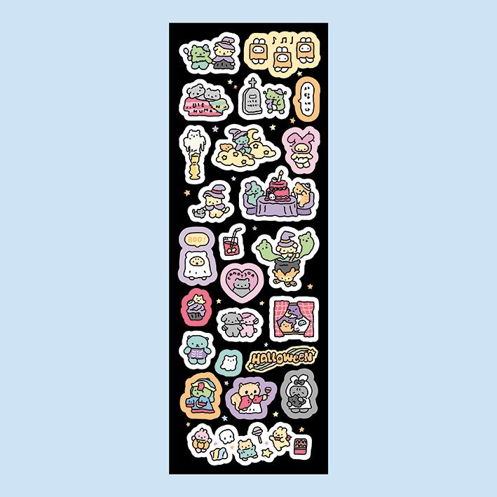 Korean Cute Hand-Drawn Doodle Rabbit Stickers for DIY Decoration