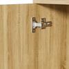 Modern Wooden Storage Cabinet with 4 Doors and 4 Drawers, Minimalist Design, Ideal for Living Room, Dining Room or Hallway, 160x36x94 Cm