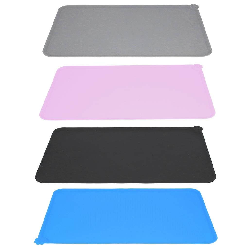 Dog Drinking Pad Smooth Waterproof Strong and Practical Feeding Mat with Soft Silicone Material for Pet Feeding